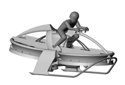 شركة أميركية تبتكر دراجة طائرة